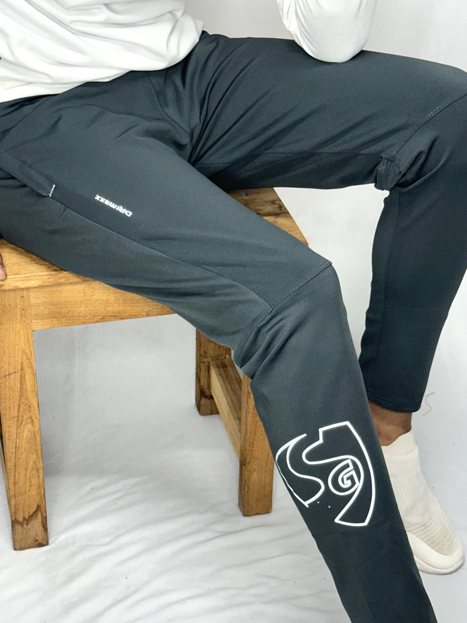 Dark Grey Slim-Fit Track Pant